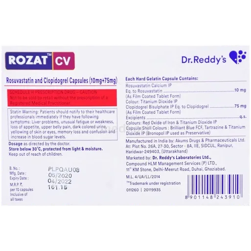 rozat cv capsule 10's
